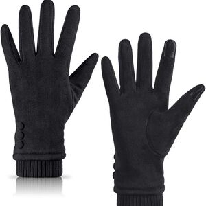 NWT Dsane Women’s Touch Screen Windproof Thick Fleece Lined Gloves - Small